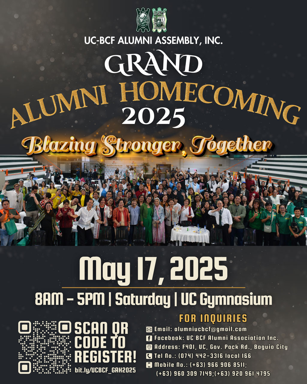 UC-BCF Alumni, it`s time to come home!